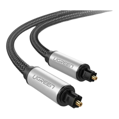 Ugreen 2m Male to Male Toslink Optical Audio Cable Grey 10540