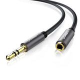 Ugreen 2m AV118 3.5mm AUX Extension Cable Male to Female Black 10594