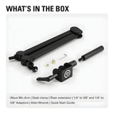 Elgato Wave Mic Arm MK.2 Broadcast Boom Arm 10AAY9901