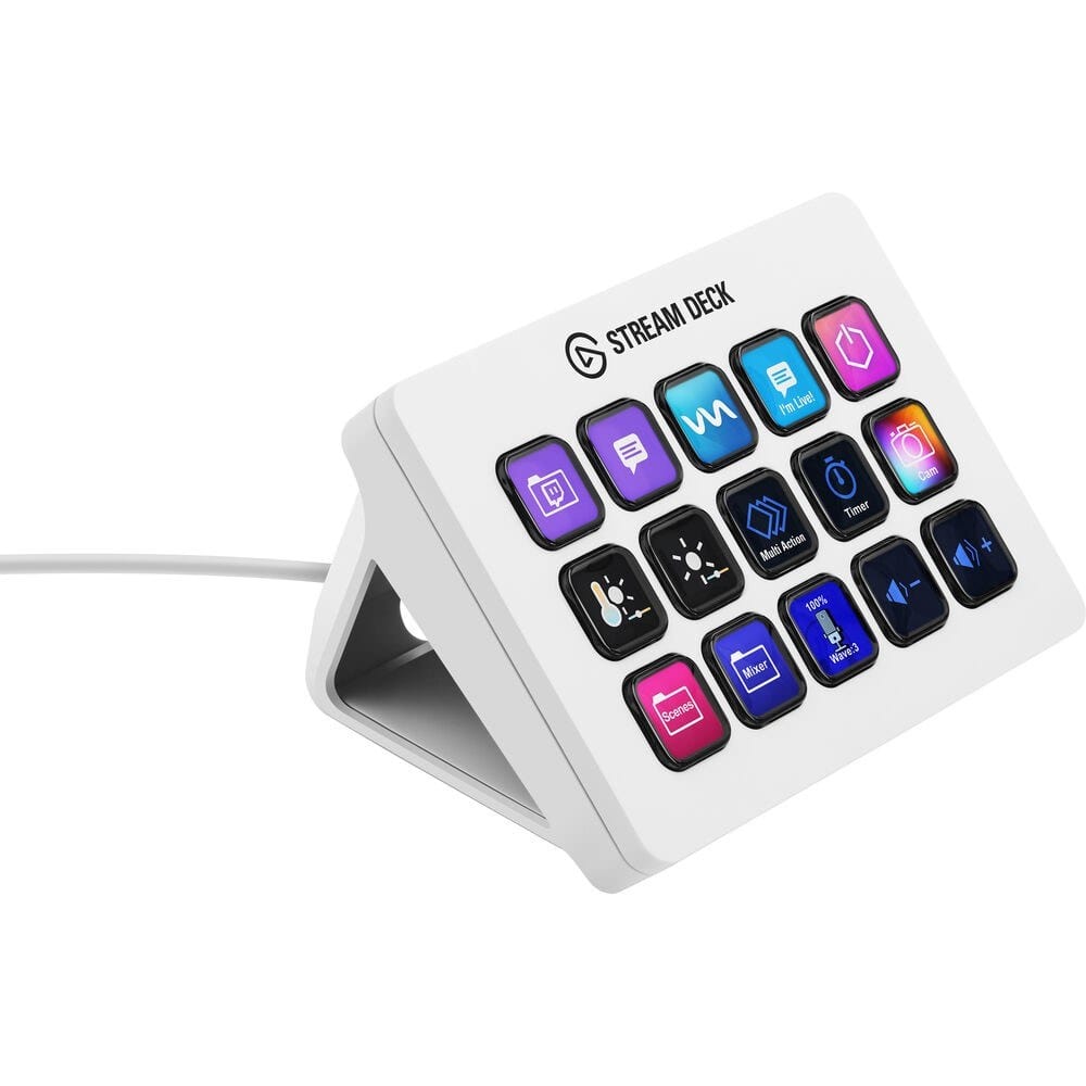 Corsair Elgato Stream Deck MK2 - White 10GBA9911 – FirstShop