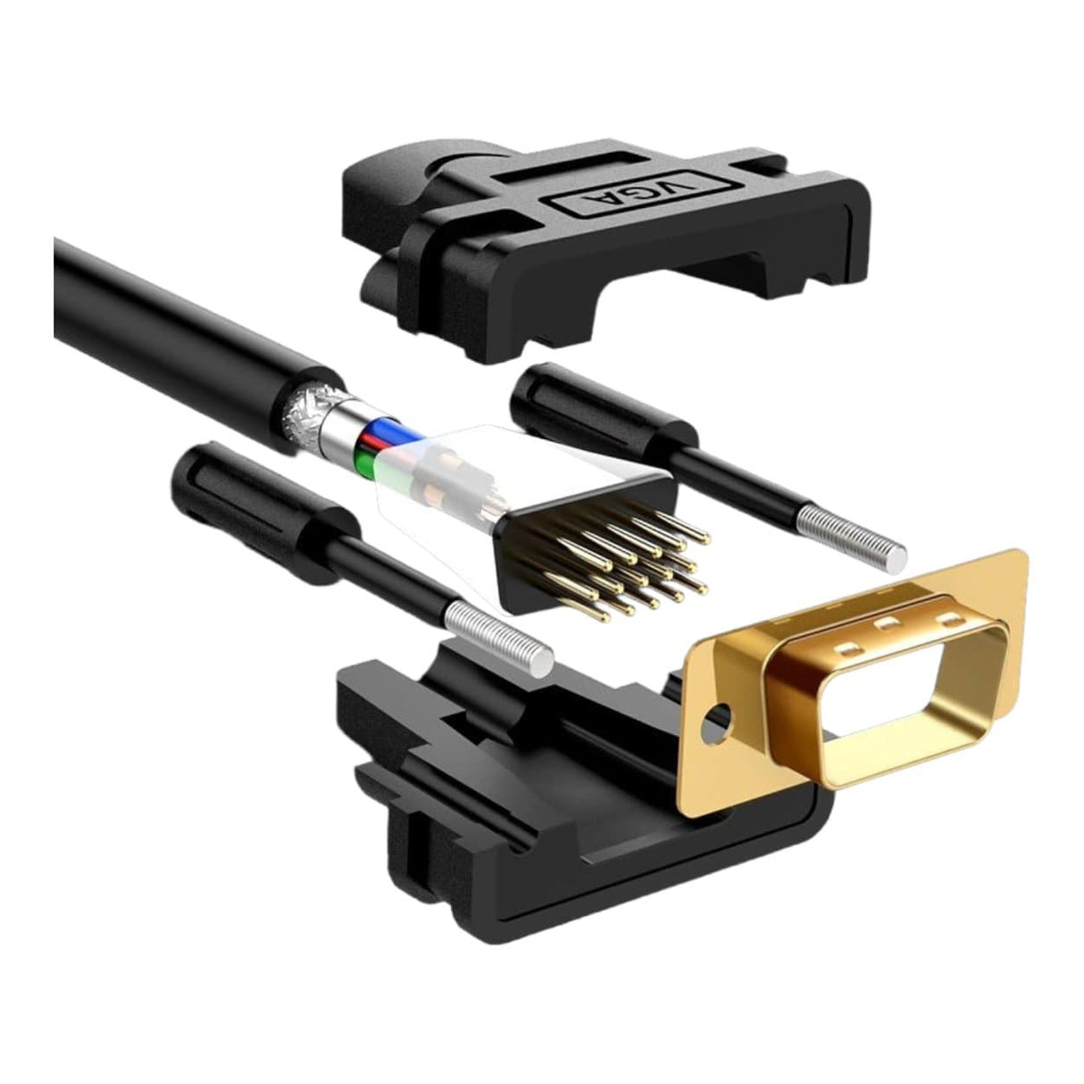 Ugreen 5m VGA Male to Male Cable Black 11632