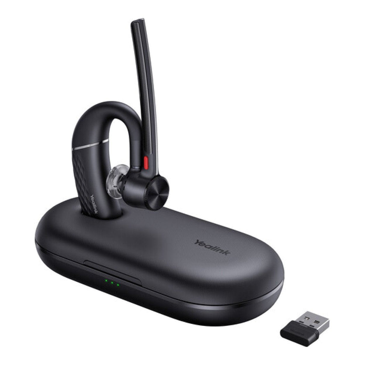 Yealink BH71 Pro Mono Bluetooth Headset with Portable Charging Case and BT51 Dongle USB-C/A 1208709