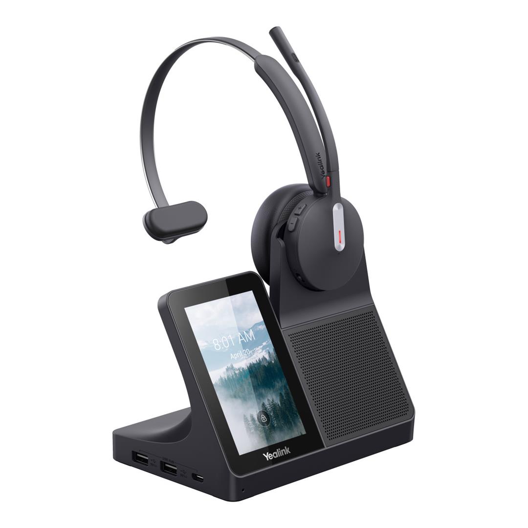 Yealink WH64 MS Teams Mono Wireless Workstation Headset 1208737