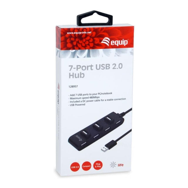 Equip 7-Port USB 2.0 Hub 128957