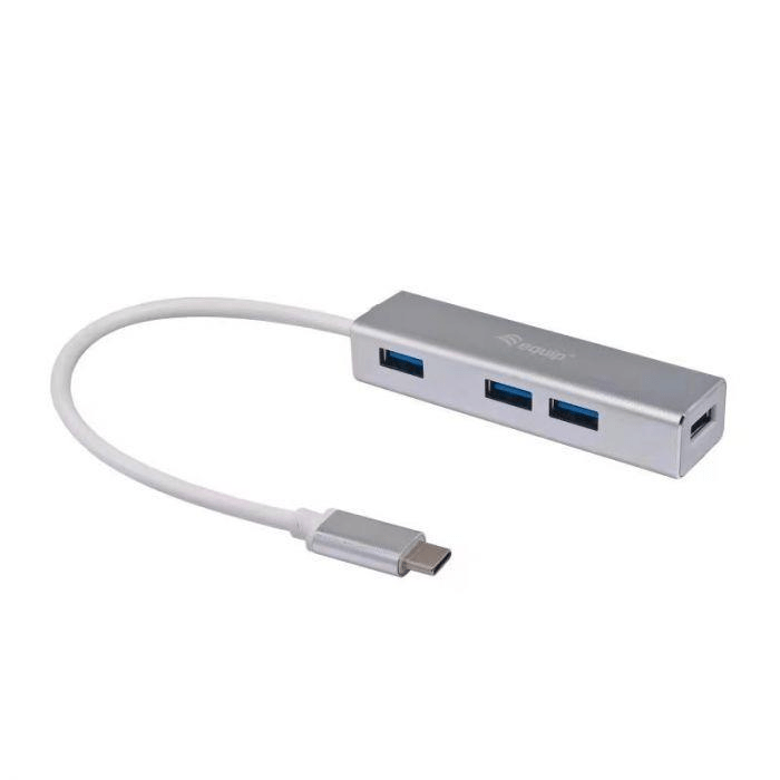 Equip Gen USB-3.0 4-port Hub Silver 128958