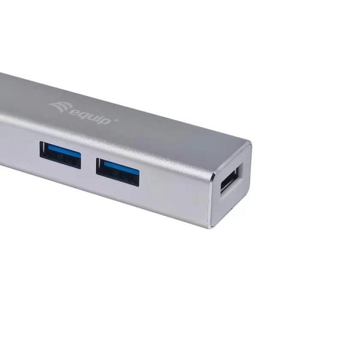 Equip Gen USB-3.0 4-port Hub Silver 128958