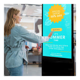 Clevertouch CL Touch Totem 65-inch Capacitive Touch Display Kiosk 12965CLTOUCHTOTEM