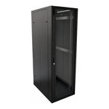RCT 12U Server Cabinet 600W x 600D Perforated Door 12U-AP6612.PER.B