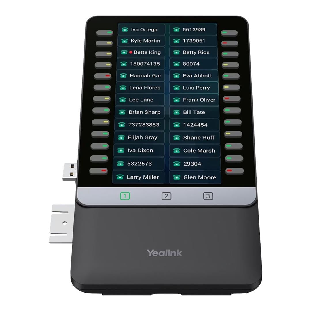 Yealink EXP55 Colour Expansion Module 1300016 FirstShop Yealink EXP55 Colour Expansion Module 1300016 FirstShop