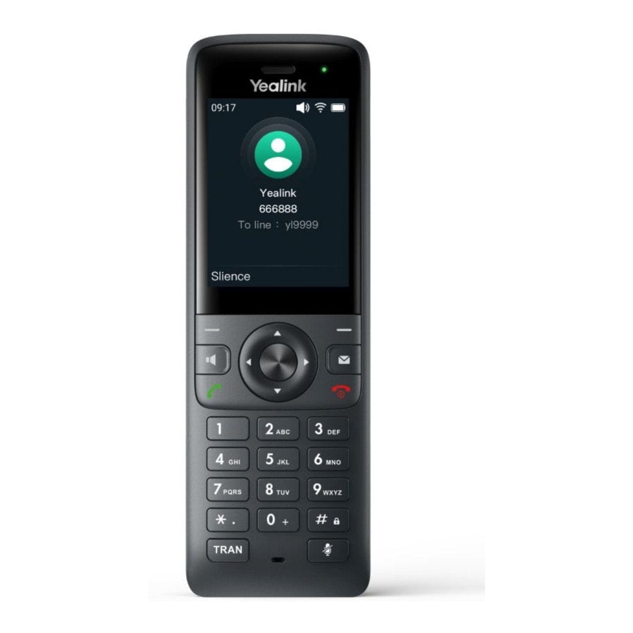 Yealink AX83H Portable Business Wi-Fi IP Phone with Charger