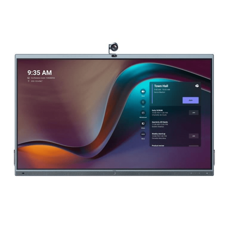 Yealink 1303067 MeetingBoard MB86-A001 86-inch 4K UHD All-In-One Collaboration Touch Panel