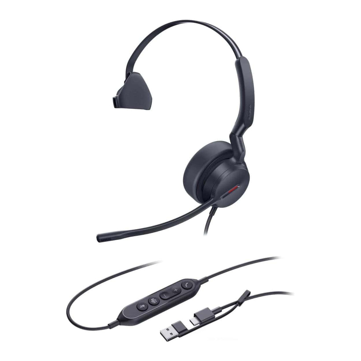 Yealink UH44 Mono Teams Wired Headset 1308241
