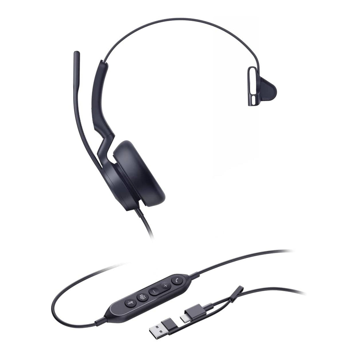 Yealink UH46 Mono Teams Wired Headset 1308242