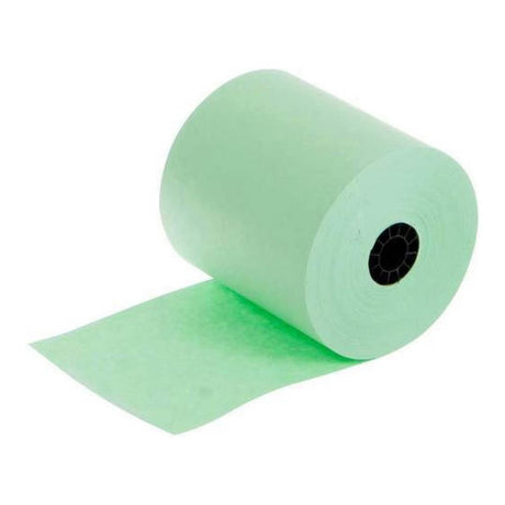 Till Rolls 80x83mm Thermal Paper Green - 50 per Box 13109000G