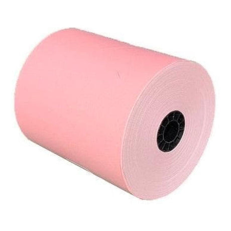 Till Rolls 80x83mm Thermal Paper Pink - 50 per Box 13109000P