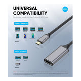 Equip USB-C to HDMI 2.0 4K 60Hz Adapter 133491