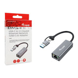 Equip USB-C to 2.5 Gigabit Ethernet Network Adapter 133495