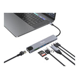 Equip 8-in-1 Multifunctional USB-C 4K HDMI Adapter 133497