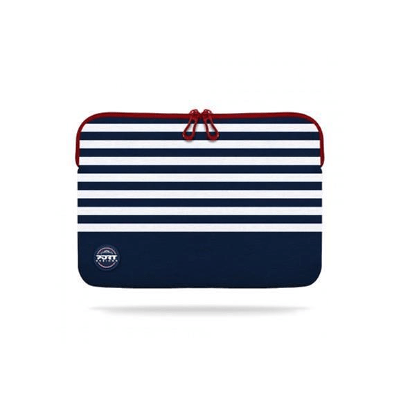 Port Designs La Mariniere 14-inch Notebook Sleeve Navy and White 140416