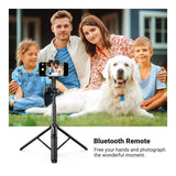 Ugreen Selfie Stick Tripod with Bluetooth Remote Black 15062