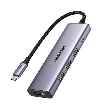 Ugreen USB-C Multi Port Docking Station Grey 15596