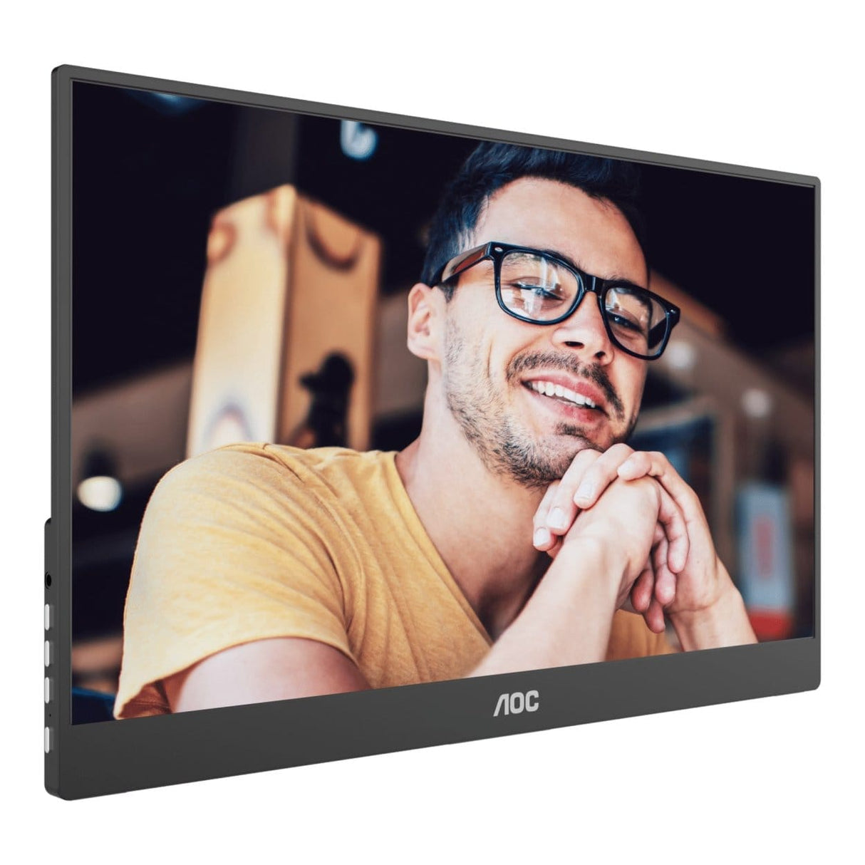 AOC 16T20 15.6-inch FHD 1920 x 1080p 16:9 60Hz 20ms LED IPS Portable Monitor