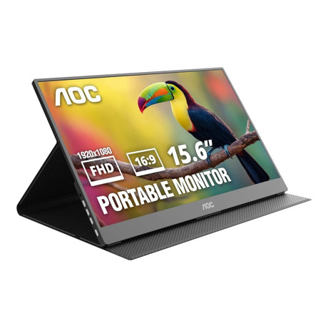 AOC 16T20 15.6-inch FHD 1920 x 1080p 16:9 60Hz 20ms LED IPS Portable Monitor