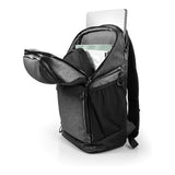 Port Designs 16-inch Montreal Notebook Backpack Black and Grey 170401