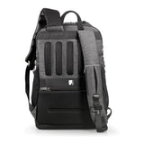Port Designs 16-inch Montreal Notebook Backpack Black and Grey 170401