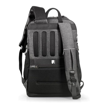 Port Designs 16-inch Montreal Notebook Backpack Black and Grey 170401