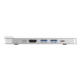 LMP Compact Dock 8-in-1 Ethernet Docking Station Silver 17278