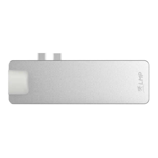 LMP Compact Dock 8-in-1 Ethernet Docking Station Silver 17278
