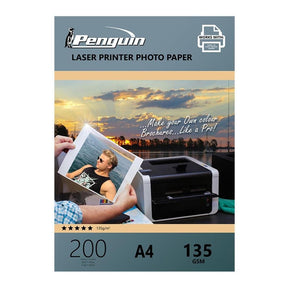 Penguin A4 200-sheets Gloss Laser Photo Paper 17402017