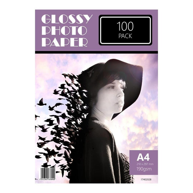 Penguin A4 Inkjet Glossy Photo Paper - 100-pack 17402028