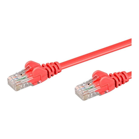 Premium Line 3m CAT5E Moulded Flylead Red 185110303