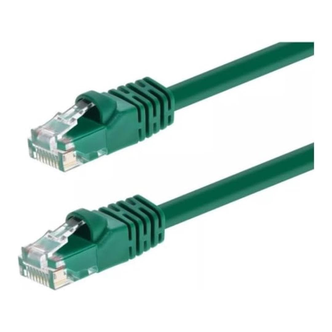 Premium Line 5m CAT5E Moulded Flylead Green 185110506