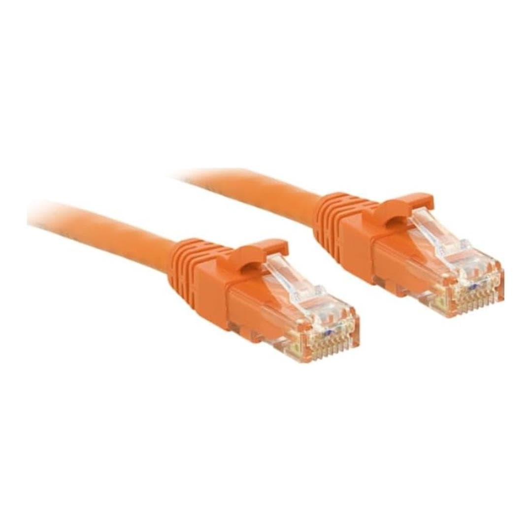Premium Line 7m CAT6E Moulded Flylead Orange 186110700