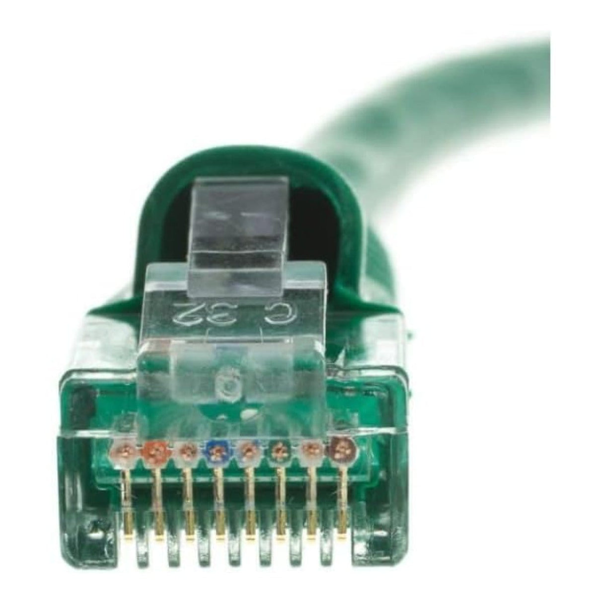 Premium Line 20m CAT6E Moulded Flylead Green 186112006