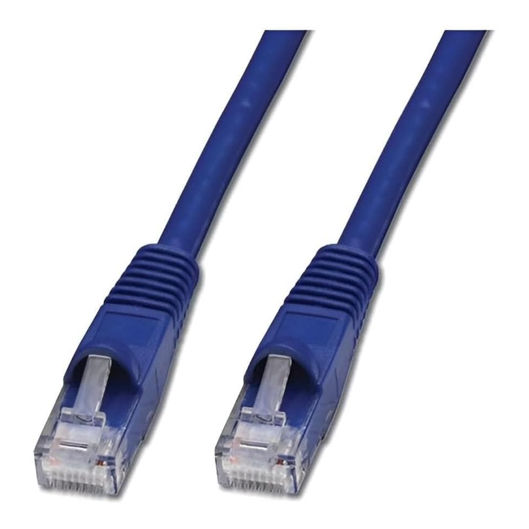 Premium Line 25m CAT6E Moulded Flylead Blue 186112504
