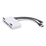 LMP 7-in-1 Type-C Attach Hub for iMac Silver 18629