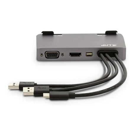 LMP Attach Dock Pro 10-in-1 Type-C Docking Station for iMac Grey 18633