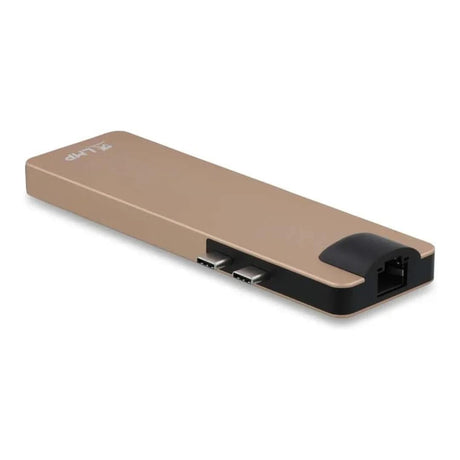 LMP Compact Dock 8-in-1 Type-C Docking Station Gold 18954