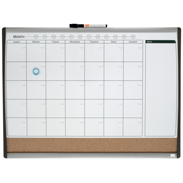 Nobo Magnetic Monthly Planner