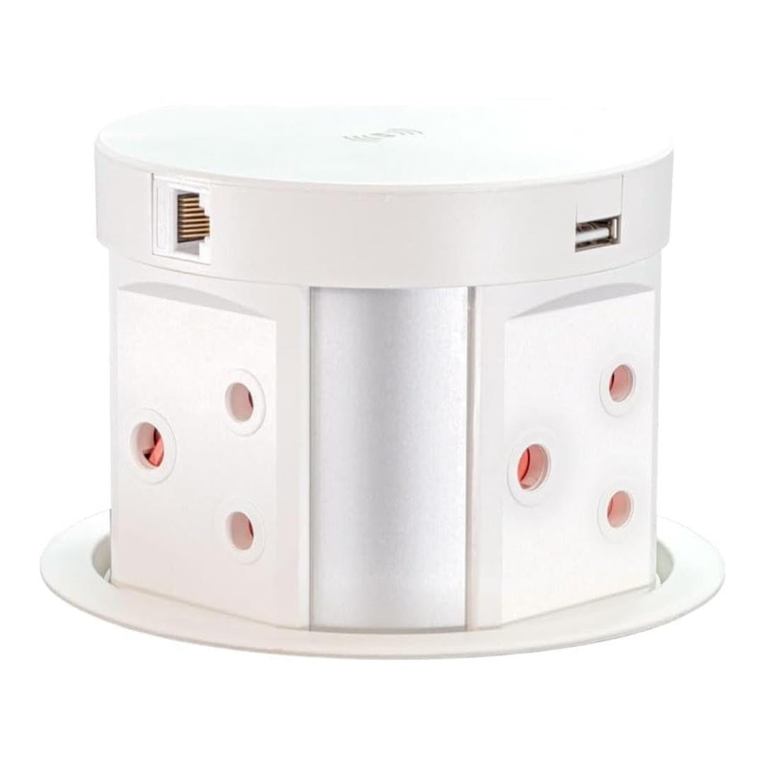 LinkQnet All-in-One 122mm Grommet White 1H1Q1R2UC-W