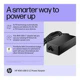 HP 45W USB-C LC Notebook Power Adapter 1MZ01AA