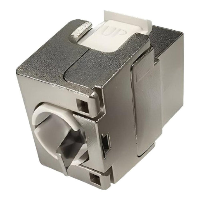 Globalsix CAT6A FTP Keystone Jack Silver 1PG6JAC6AFTPSR