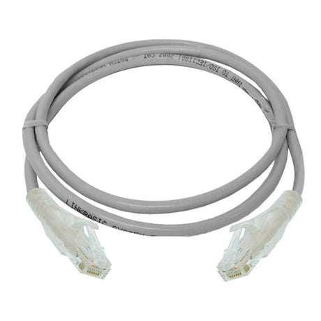 Globalsix CAT6 UTP Patch Cord 1m Grey 1PG6PCC6U1MGYC
