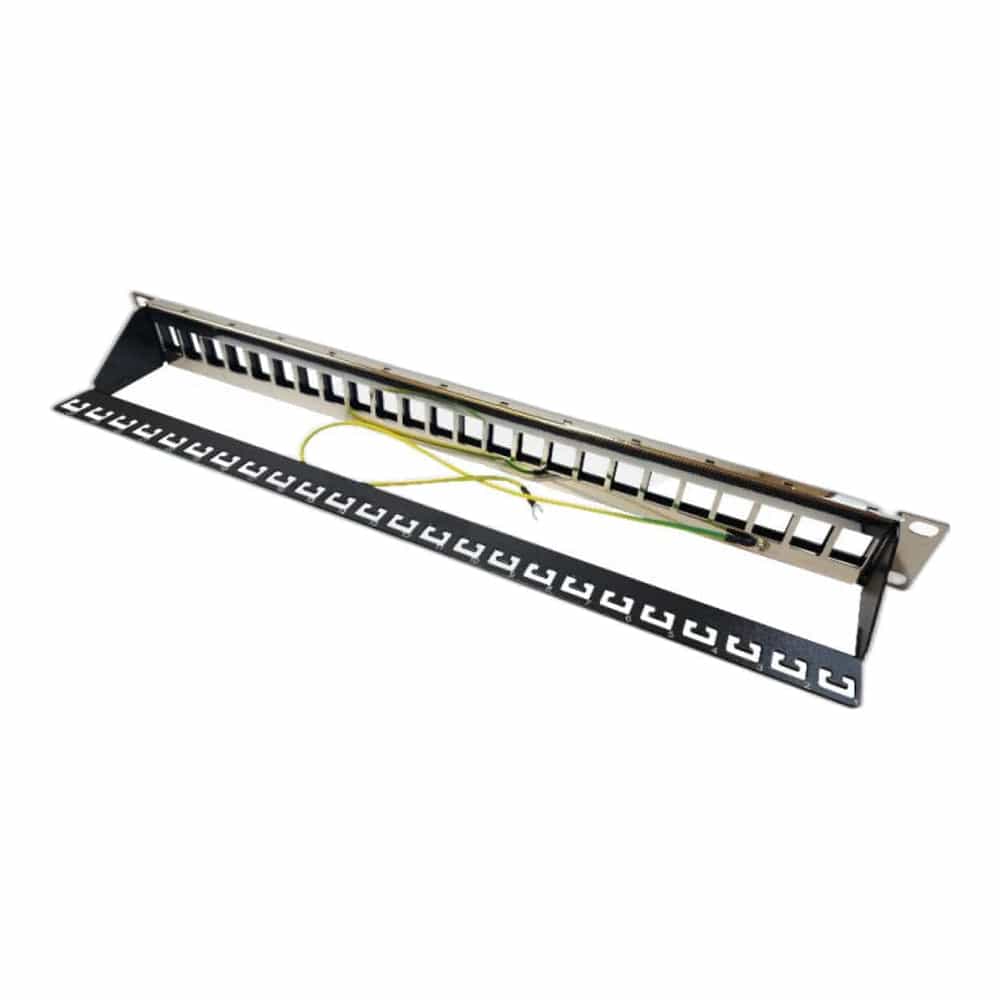 Apache 24-port STP Modular Empty Patch Panel 1PG6SPPE24