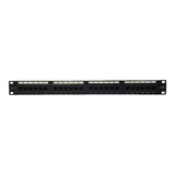 Globalsix 24-port UTP PCB Cat6 Populated Patch Panel 1PG6UPPCB24
