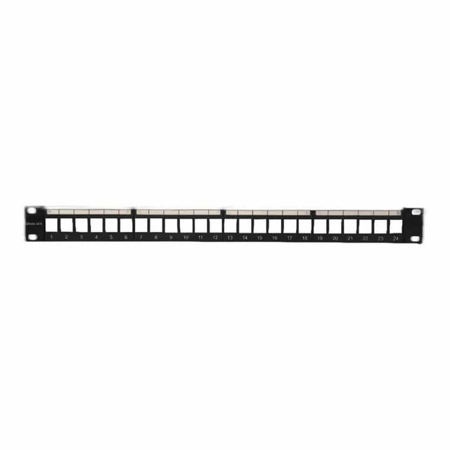 Globalsix 24-port UTP PCB Cat5e Populated Patch Panel 1PG6UPPCB24C5E